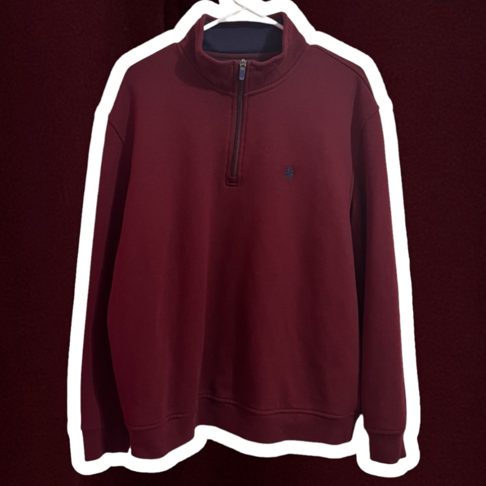BRAND NEW IZOD MAROON SWEATER